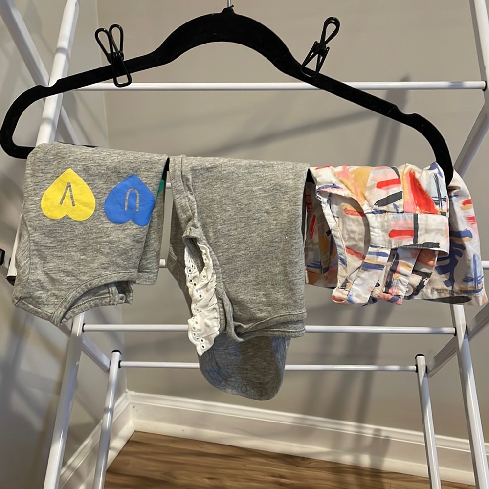 6-12m girl summer top bundle